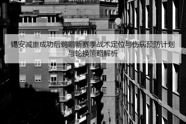 锡安减重成功后鹈鹕新赛季战术定位与伤病预防计划与轮换策略解析